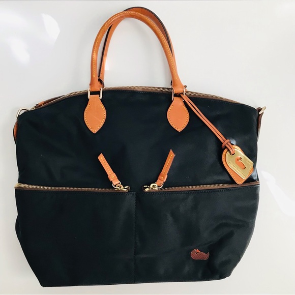 Dooney & Bourke Handbags - Dooney & Bourke Black and Tan Women Bag